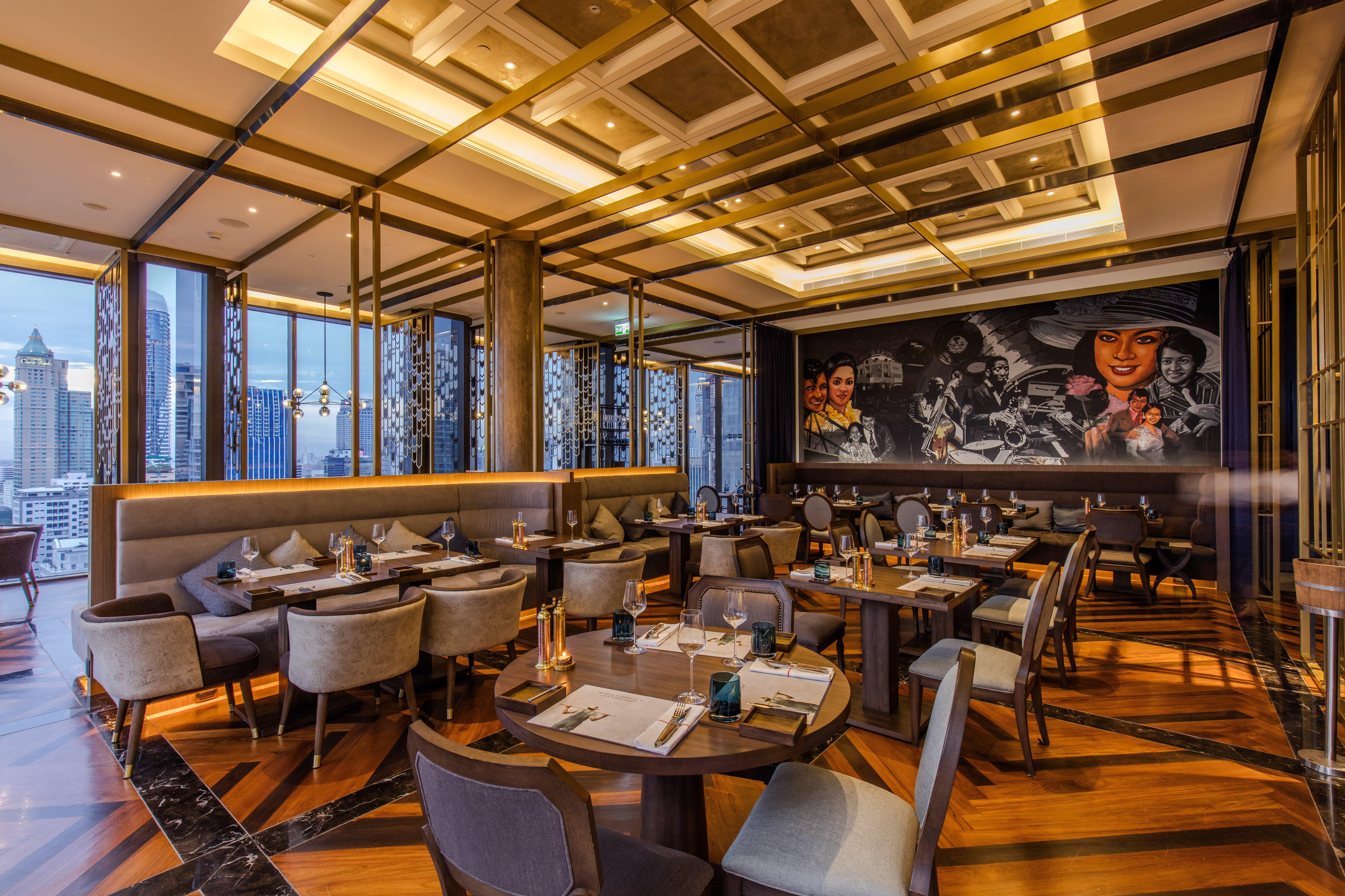 Hotel Indigo Bangkok Wireless Road By Ihg Banguecoque Exterior foto The interior of the restaurant